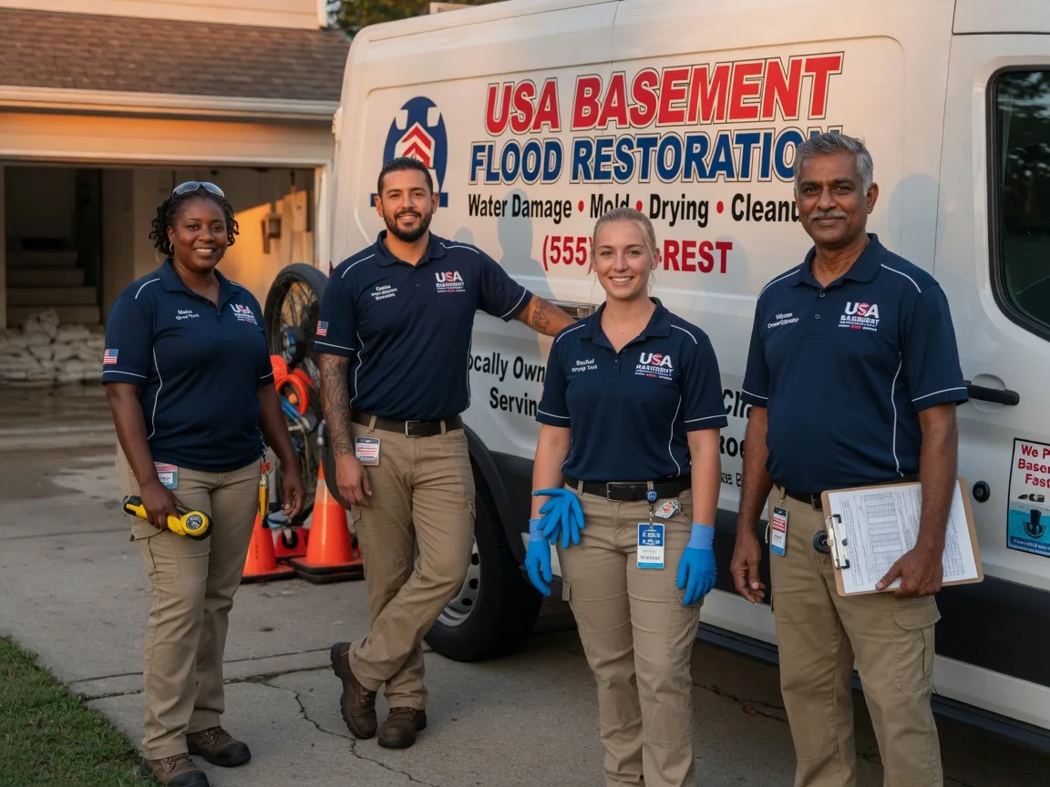 Basement Flood Cleanup company in New Springfield, OH